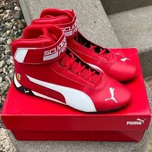 Puma | Shoes | Size 8 Puma Scuderia Ferrari Red And White  display picture 3